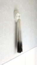 Load image into Gallery viewer, Clay and fiber art - Minimal Face Tassel