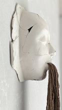 Load image into Gallery viewer, Clay and fiber - Scarred Face
