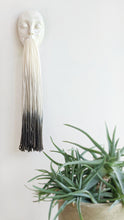 Load image into Gallery viewer, Clay and fiber art - Minimal Face Tassel
